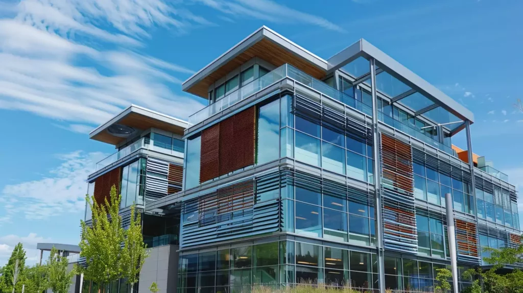 Commercial building which has had tm44 inspection.