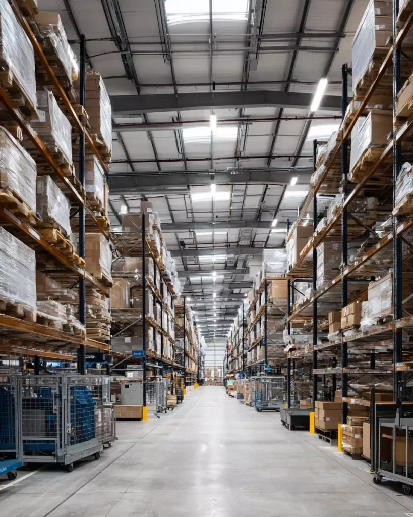 Inside of wholesalers that has had TM 44 inspection conducted